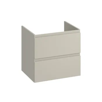 Dulap baie suspendat 59.5 cm pentru lavoar, casmir, pal laminat, Cersanit Moduo 6b10 imagine