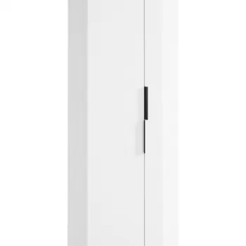 Dulap baie suspendat Cersanit City, 2 usi, 180 cm, alb e70d imagine