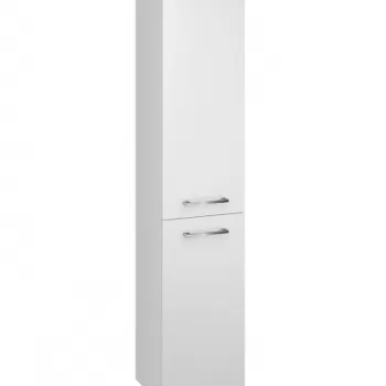 Dulap baie suspendat Cersanit Lara, 2 usi, 150 cm, alb 9b3c imagine