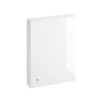 Dulap baie suspendat Cersanit Larga, o usa, 60 cm, alb, montat 866a imagine
