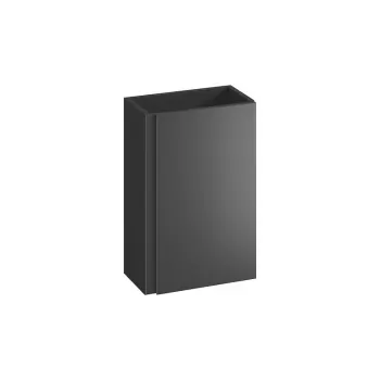 Dulap baie suspendat Cersanit Moduo 40 pentru lavoar, antracit mat, montat 1306 imagine