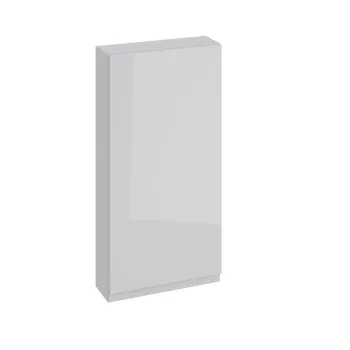 Dulap baie suspendat Cersanit Moduo, o usa, 40 cm, gri, montat a6e4 imagine