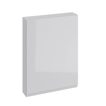 Dulap baie suspendat Cersanit Moduo, o usa, 60 cm, gri, montat 00eb imagine