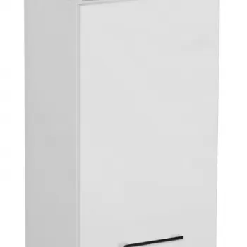 Dulap baie suspendat Cersanit Olivia, o usa, 57 cm, alb b291 imagine