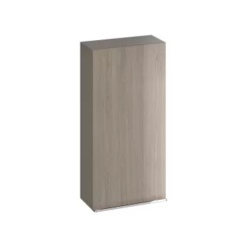 Dulap baie suspendat Cersanit Virgo, o usa, 40 cm, stejar, montat 06b8 imagine