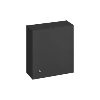 Dulap baie suspendat, cu usa, 60x56 cm, antracit, Cersanit Larga 8cba imagine