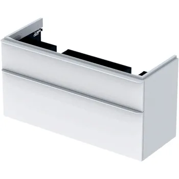 Dulap baie suspendat Geberit Smyle Square pentru lavoar, 120 cm, alb f64d imagine