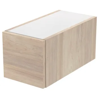 Dulap baie suspendat Ideal Standard Adapto, 25 cm, un sertar, maro deschis f79b imagine