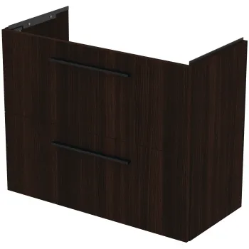 Dulap baie suspendat Ideal Standard i.Life S pentru lavoar, 80 cm, stejar cafeniu bd37 imagine
