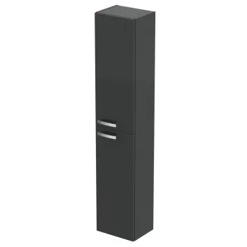 Dulap baie suspendat Ideal Standard Tempo, 150 cm, 2 usi, gri lucios ad49 imagine