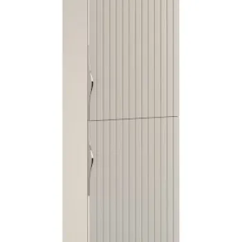 Dulap baie suspendat tip coloana cu o usa, 160 cm, casmir mat, Cersanit Tirso 486c imagine