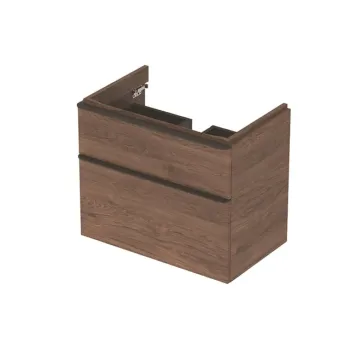 Dulap baza nuc 2 sertare 60 cm pentru lavoar suspendat Geberit Smyle Square e2cc imagine