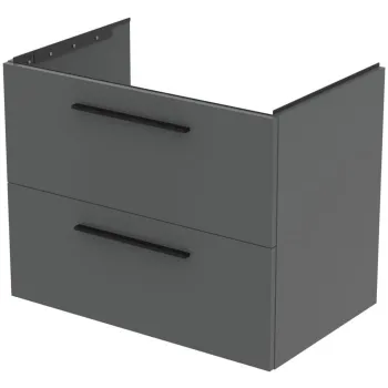 Dulap pentru lavoar, suspendat, gri mat, 80 cm din pal, Ideal Standard i.life B 86c8 imagine