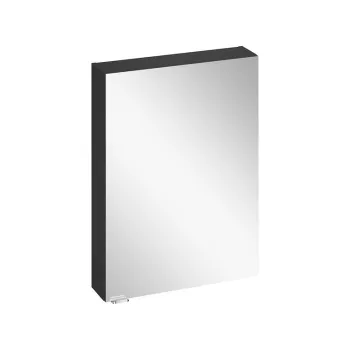 Dulap suspendat cu oglinda, 59.4x80 cm, antracit, Cersanit Larga b7a7 imagine