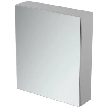 Dulap suspendat cu oglinda Ideal Standard MirrorLight, 60 cm, gri mat 248b imagine