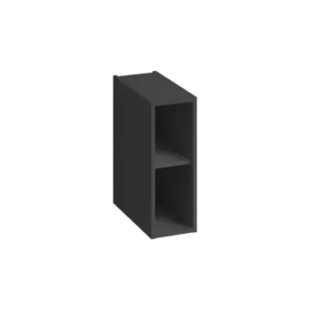 Dulap suspendat, modul deschis, 20x55.1 cm, antracit, Cersanit Larga b8a8 imagine