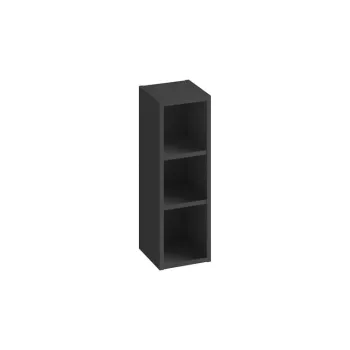 Dulap suspendat, modul deschis, 20x60 cm, antracit, Cersanit Larga c353 imagine