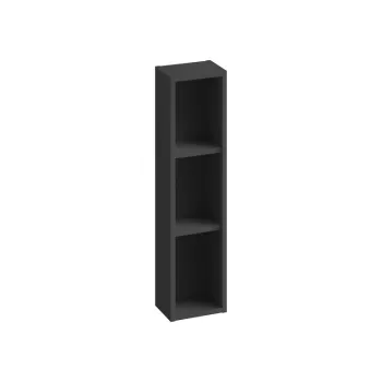 Dulap suspendat, modul deschis, 20x80 cm, antracit, Cersanit Larga 6e4d imagine