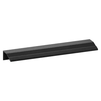 Maner pentru dulap baie Cersanit City negru mat, 20 cm dce4 imagine