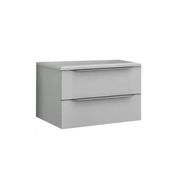 Set mobilier baie cu lavoar si dulap cu 2 sertare Kolpasan, Tara 8b1d imagine