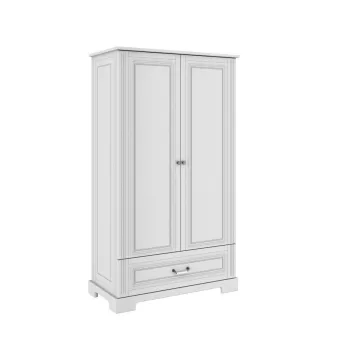 Dulap elegant Ines alb H180 cm c59f imagine