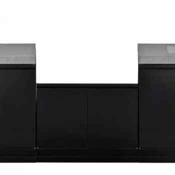 Bucatarie de exterior dulap fara gratar, contine modul chiuveta si modul cu blat de lucru Grandhall K0GK-01 ccec imagine