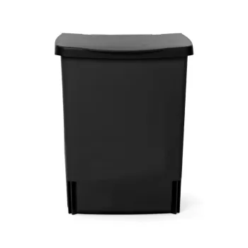 Cos de gunoi pentru dulap, Brabantia, Black, 10 L, 21.2x25.7x33 cm, otel, negru 678c imagine