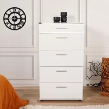 Dulap, Adore, SFN-550-BB-1, 60x108x44 cm, PAL, Alb 44e3 imagine