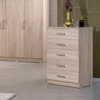 Dulap, Comforty, Milas, 65x100x44 cm, Stejar 418a imagine
