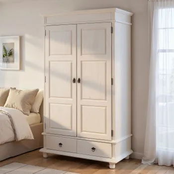 Dulap Danz 2, Inter Link, 116x57x199 cm, lemn, alb dd5c imagine