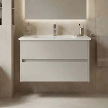 Dulap de baie cu chiuveta, Hanah Home, Arno 85, Casmir dd18 imagine