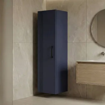 Dulap de baie, Hanah Home, Bari 40, Albastru marin mat f7a3 imagine