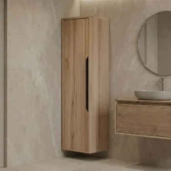 Dulap de baie, Hanah Home, Galia 40, Stejar fcce imagine