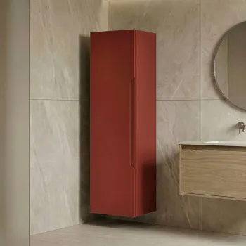 Dulap de baie, Hanah Home, Messina 40, Rosu Mat 6992 imagine