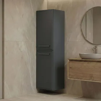 Dulap de baie, Hanah Home, Nuvola 40 v3, Antracit 2ffb imagine
