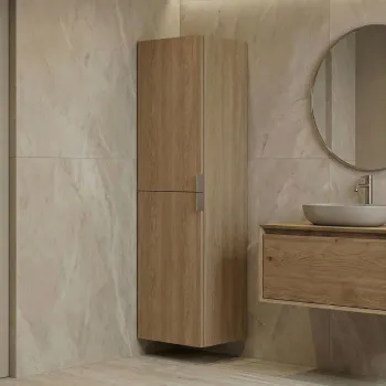 Dulap de baie, Hanah Home, Purus Desna 40, Stejar Sonomo eb32 imagine