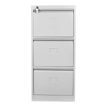 Dulap de depozitare cu incuietoare, Shelvoria, Js1021, 47x102x62 cm, Otel, Gri deschis 373b imagine