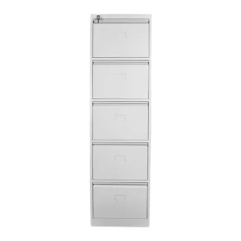 Dulap de depozitare cu incuietoare, Shelvoria, Js1023, 47x166x62 cm, Otel, Gri deschis bd66 imagine