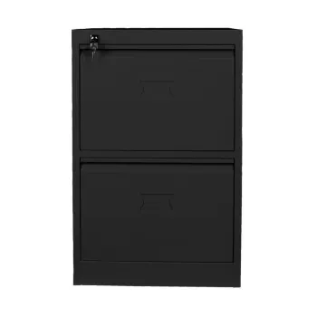 Dulap de dosare, Shelvoria, Js1020Si, 71x47x62 cm, Otel, Negru 4975 imagine