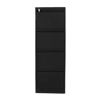 Dulap de dosare, Shelvoria, Js1022S, 47x133x62 cm, Otel, Negru 8f95 imagine
