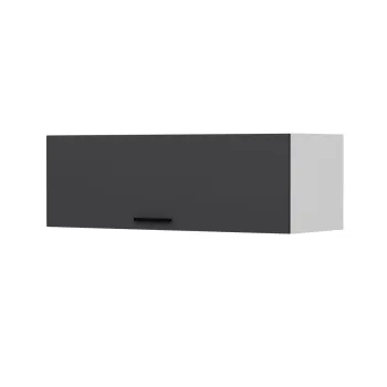 Dulap de perete, Minerva, Kale 135, 135x45x54 cm, PAL, Alb / Antracit 8433 imagine