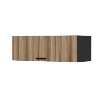 Dulap de perete, Minerva, Kale 135, 135x45x54 cm, PAL, Antracit / Dore 13ee imagine