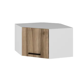 Dulap de perete, Minerva, Kale Corner, 74x45x54 cm, PAL, Alb / Dore b3c3 imagine
