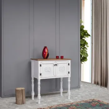 Dulap, Ephelia, Ada Dresser, 82x40x92 cm, MDF , Alb a23a imagine