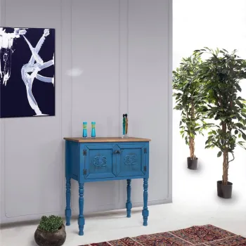 Dulap, Ephelia, Ada Dresser, 82x40x92 cm, MDF , Albastru 1d1c imagine