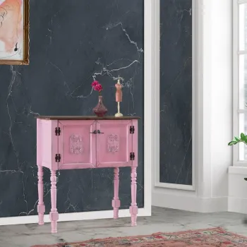 Dulap, Ephelia, Ada Dresser, 82x40x92 cm, MDF , Roz 9653 imagine