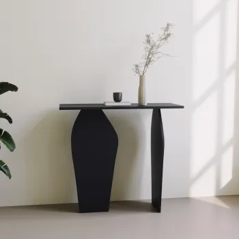 Dulap, Hanah Home, Arya, 100x90x40 cm, PAL, Negru fe61 imagine