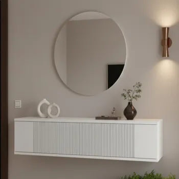 Dulap, Hanah Home, Corsa 120, 120x25.5x29.6 cm, Alb 71ec imagine