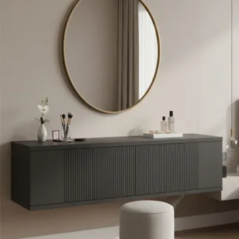 Dulap, Hanah Home, Corsa 120, 120x25.5x29.6 cm, Antracit 7c3d imagine