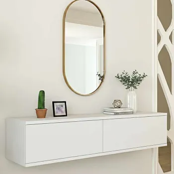 Dulap, Hanah Home, Didema, 120x25.5x30 cm, Alb dd0e imagine